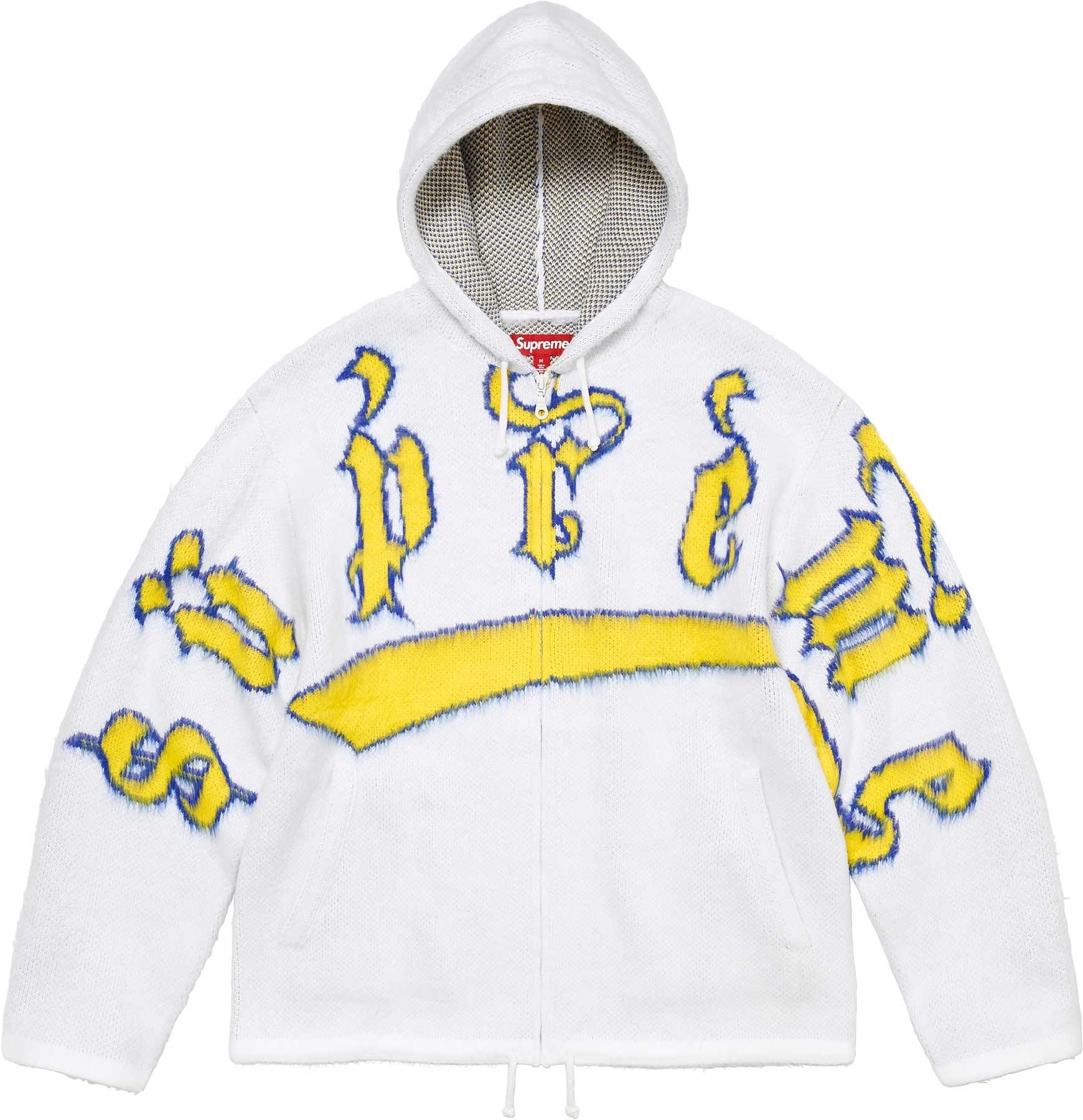 Accent Brushed Zip Up Hooded Sweater view 5